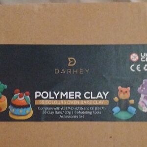 Darhey Polymer Clay Set